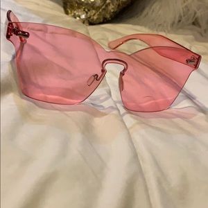 Pink sunglasses